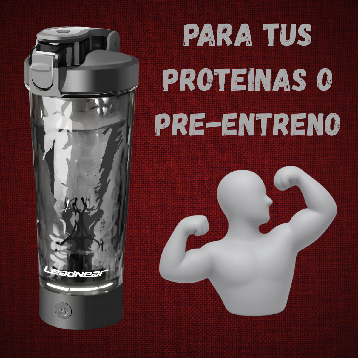 Shaker Eléctrico Premium Recargable